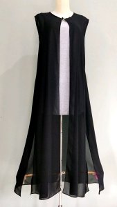 Cardigan kuntung belah pinggir