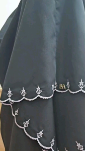 Telekung Cotton Premium Sulam Sh Isnain