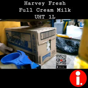 HARVEY FRESH Full Cream Milk 2028 1L UHT