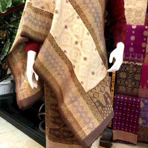 PROMO SONGKET RAKAM PANCA WARNA DIMENSI / SONGKET PALEMBANG ASLI