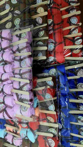 30Pcs Doorgirft Ice Cream Wedding Handkerchief Perkhawinan