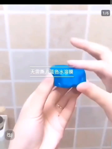 10PCS Tablet Biru Pembersih Toilet WC Penghilang Noda Bau Jamur Bakteri