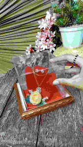 Kotak Tempat Perhiasan Kalung untuk Mahar atau Seserahan Pernikahan - FKEKO