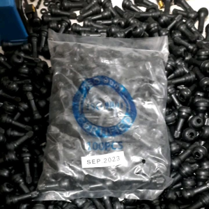 [100Pcs] Pentil Tubeless Karet TR413 / Pentil Tubles Karet Panjang 4.5 cm
