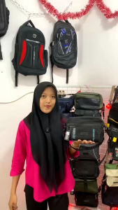 Tas Selempang 2in1 PEGE Zekuto Sling Bag Pouch Pria Wanita - PG 9089