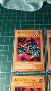 YUGIOH Japanese TB-09 鬼坦克T34 Oni Tank T-34 (N) 97%95%90%80%