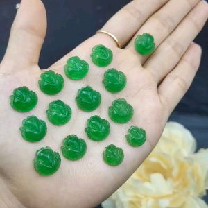 Hồ ly thạch anh dâu tây xanh mini  - Phong Thủy TUDO