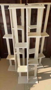 Rak bunga kayu Tinggi 120cm - Rak