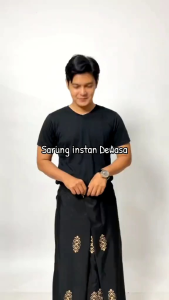 Terbaru Sarung Instan Dewasa Bahan Katun Politex Super Tidak Menerawang Sevila Fashion