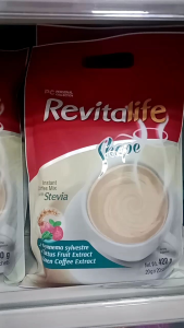 REVITALIFE SHAPE INSTANT COFFEE MIX WITH STEVIA with Gymnema Sylvestre Cactus Fruit Extract & Green Coffee Extract