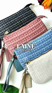 GFR - Laine pouch By Biru Tsabita Dompet/pouch wanita muat hp pouch rajut murah