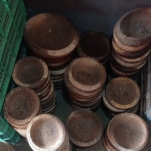 Cobek & Ulekan Kayu aren asli 100 %TERMURAH COD