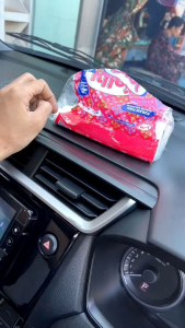 Pouch Tempat Tisu Untuk Di Mobil Universal Bahan Kulit PU Jahitan Kuat Rapih MSC