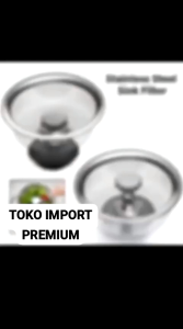 FILTER PENYARING SALURAN AIR PERAK BAHAN STAINLESS STEEL UNTUK DAPUR