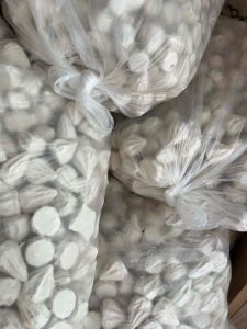 ดินสอพองสงกรานต์เม็ดใหญ่ 10กิโล เนื้อเนียนละเอียด เนื้อสัมผัสนุ่มเนียน ดินสอพองลพบุรี พร้อมจัดส่งวัน