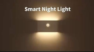 [Local Seller] LED Smart Sensor Night Light Wireless USB Rechargeable Sensor Wall Light With Motion Sensor Suitable For Bedroom Hallway Cabinet Bathroom