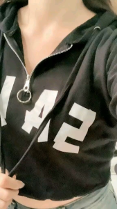 SAVE CROPE HODDIE ZIPPER WANITA - SWEATER CROPE TOP WANITA