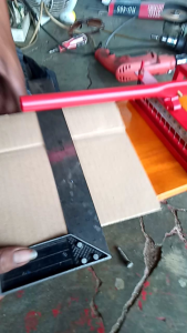 pelubang plastik tempe ukuran 20 cm jarak 15 cm antara lubang jarum