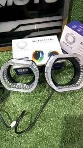 LAMPU SHROUD BILED 5D CRYSTAL 25INC DAN 3 INC VINIX RGB APP BLUETOOTH ANDROID/IOS