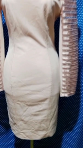 DRESS LENGAN PANJANG BODYCON PINK SOFT(JESSI) 267
