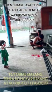 Tenda Bazar 2x2: Tenda Jualan Bongkar Pasang Tinggal Pakai
