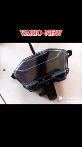 polarizer plus mika susu putih set atas bawah Lcd speedometer speedometer motor Honda Vario new 125/150/160 set atas bawah original