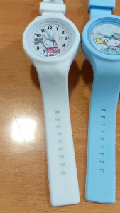 Jam Tangan Anak Perempuan Karet Karakter Cute FREE Baterai Cadangan