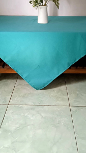 Taplak Meja Ruang Tamu Minimalis Persegi Empat Ukuran 100x100 Polos Aneka Warna