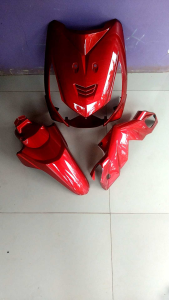 Cover body full halus Honda beat karbu putih 2010 2012