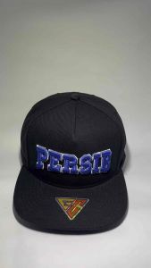 TOPI SNAPBACK HITAM PERSIB BORDIR BIRU PREMIUM TERMURAH