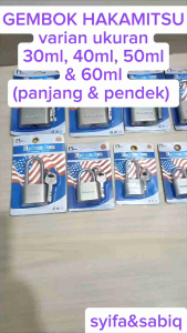 GEMBOK STANLESS / ANTI MALING 30ML-60ML HAKAMITSU