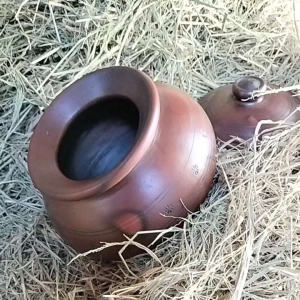 GENTONG TANAH LIAT / TEMPAT BERAS / DAWET + PACKING