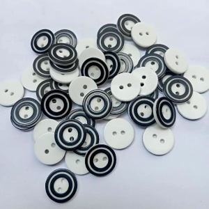 ISI 144pcs KANCING BAJU/ MOTIF OREO/BELANG UKURAN 13mm/15mm