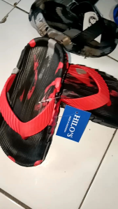 Sandal Anak Laki-Laki Hillos Abstrak Loreng Terbaru