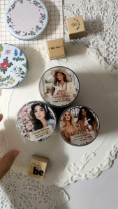 Fairy Lights Journal - READY STOCK/ art journaling/ scrapbook deco/ LG: Sweet Pastel Spring Love girls PET tape (kiss cut)