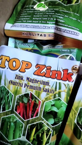Jagatani Pupuk Top Zink 150gr Obat Pupuk Asam Asaman Padi
