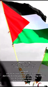 BENDERA PALESTINA 2 meter Berkualitas & Murah