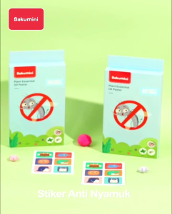 Sakumini Mosquito Repellent Patch Sticker Anti Nyamuk Bayi Anak