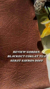 Gorden Blackout Polos Import Jendela Panjang Minimalis Pintu Kamar Doff Super Tebal 12 ring