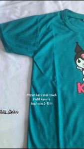 KAOS ANAK PEREMPUAN LAKI-LAKI USIA 2-10THN ATASAN LENGAN PENDEK ANAK CEWEK COWOK