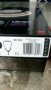 Littmann Stethoscope Classic III ALL Black Matte