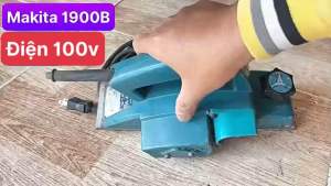 Máy bào gỗ Makita - hàng bãi Nhật dùng điện 100-110Volt lưỡi 82mm