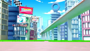 T-racers x-racer turbo truck playset original mainan mobil