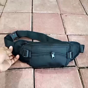 TAS PINGGANG PRIA HARGA MURAH BAHAN CODURA SERAT NYLON