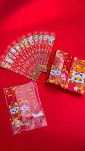 Bao Lì Xì Gieo Quẻ 2026 Hình NGỰA -THẦN TÀI-HOẠT HÌNH Bộ “lì xì sáng tạo mẫu mới hottrend -Bộ có 1 hộp và 12 Quẻ