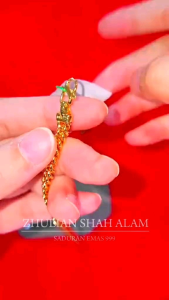 [BT5041] Zhulian Rantai tangan Gajah Emas Saduran/ Gold Plated Bracelet Jewellery