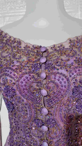 atasan kebaya pesta kebaya wisuda kebaya lilac + longtorso