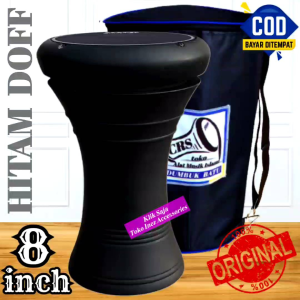 Darbuka Kayu Dumbuk 8 inch Hitam Dof Power Beat Hitam