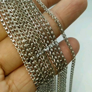 - สร้อยคออิตาลี เงินแท้ 92.5% งานนำเข้า ตัดลายเล่นไฟ หนา 2 มิล เคลือบทองคำขาวแล้ว ใส่ไม่ดำครับ ขนาด 16 นิ้ว