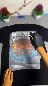 Kaos VOL.3 Pacu Jalur Indonesia Culture TShirt Baju Distro Cotton Combed 24s ~FREE STICKER